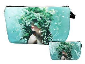 Carmani, kosmetyczka ok. 21x15cm -LOZANO/Lady`s Floral Symphony