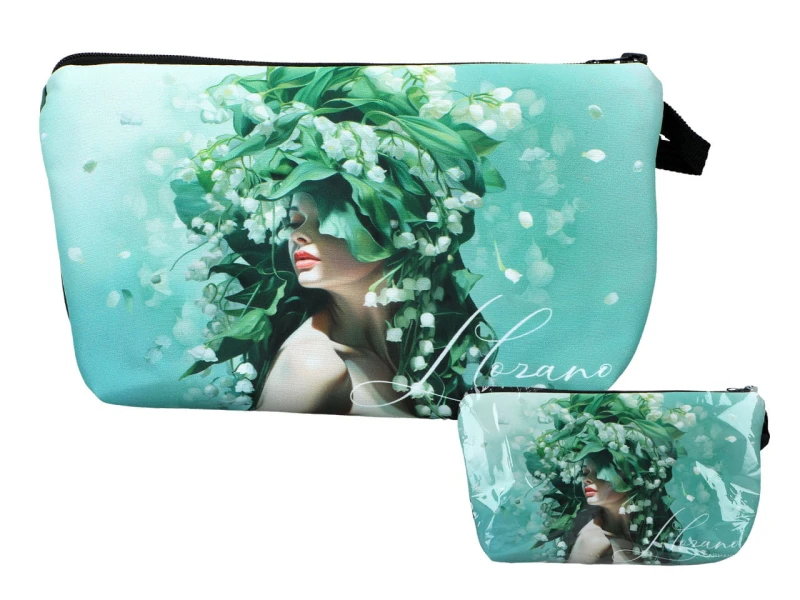 Carmani, kosmetyczka ok. 21x15cm -LOZANO/Lady`s Floral Symphony