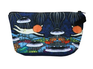 Carmani, kosmetyczka ok. 21x15cm - GRZYBY/GRZYBKI