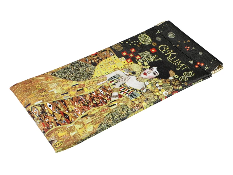 Carmani, miękkie etui na okulary ok. 9x18cm - GUSTAV KLIMT/Adele