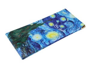 Carmani, miękkie etui na okulary ok. 9x18cm - VAN GOGH/Gwiaździsta Noc