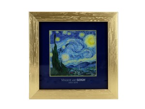 Carmani, obrazek - VAN GOGH/Gwiaździsta noc, złota ramka