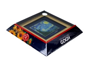 Carmani, obrazek - VAN GOGH/Gwiaździsta noc, złota ramka