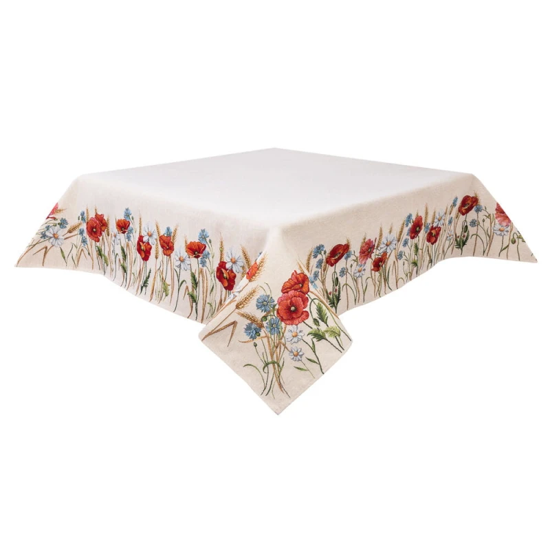 Obrus z tkaniny gobelinowej(tkany maszynowo) RUNNER 1306NA-137 137x137 cm