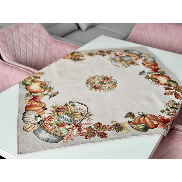 Obrus z tkaniny gobelinowej(tkany maszynowo) RUNNER1223, 97x100 cm