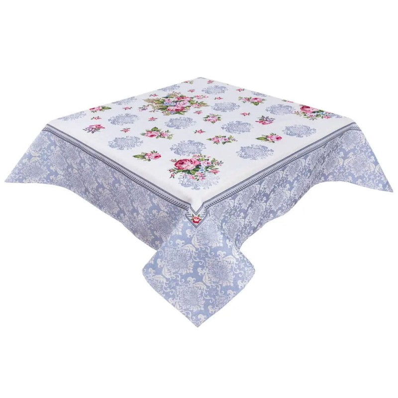 Obrus z tkaniny gobelinowej(tkany maszynowo) RUNNER386GR-240,137x240 cm