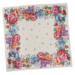 Obrus z tkaniny gobelinowej(tkany maszynowo) RUNNER863-137, 137x137cm