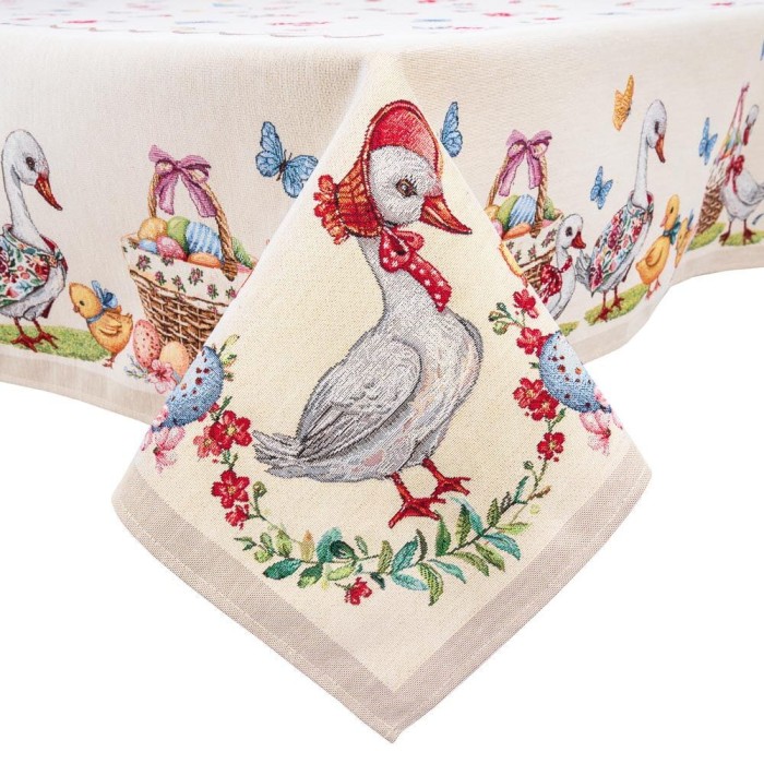 Obrus z tkaniny gobelinowej(tkany maszynowo) SANDERS-240, 137x240cm