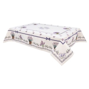 Obrus z tkaniny gobelinowej(tkany maszynowo) LILAC-240, 137x240 cm