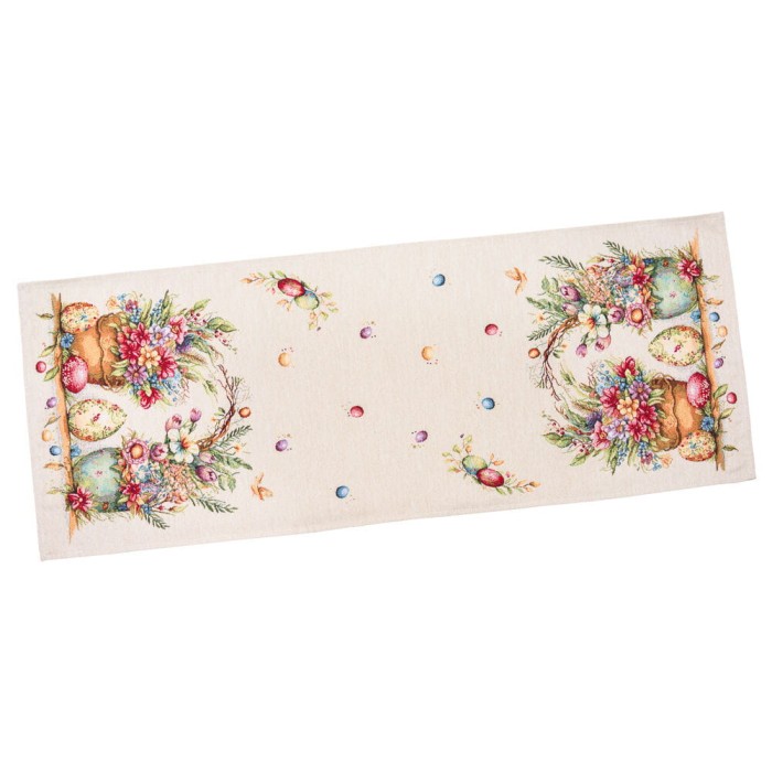 Bieżnik na stół z tkaniny gobelinowej(tkany maszynowo) DAMIRA-45, 45x140 cm