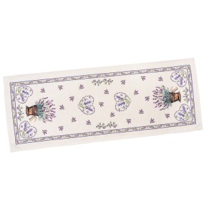 Bieżnik na stół z tkaniny gobelinowej(tkany maszynowo) Bieżnik LILAC-45, 45x140 cm