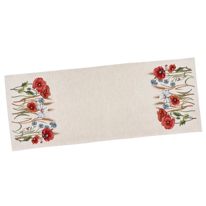 Bieżnik na stół z tkaniny gobelinowej(tkany maszynowo) RUNNER1306NA-45, 45x140 cm