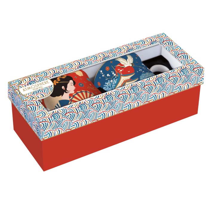 Easy Life/Nuova R2S, kpl. 2 kubków z porcelany 300ml - TOKYO COLL.