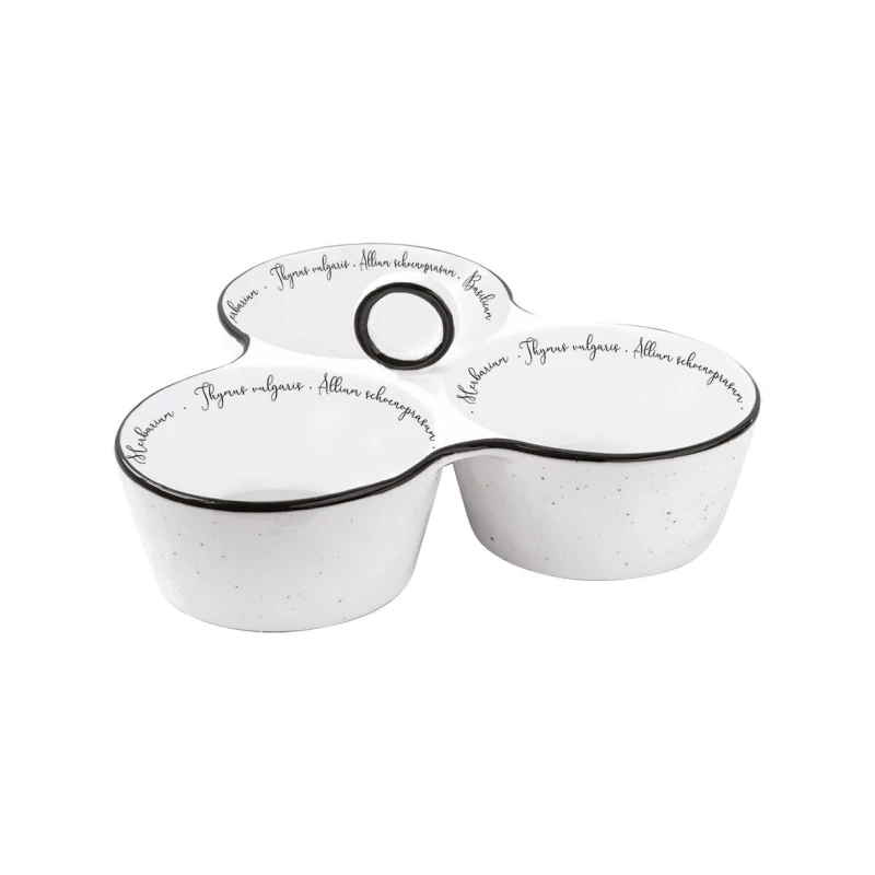 Easy Life/Nuova R2S, porcelanowy zestaw do przystawek 20,5x17cm - HERBARIUM