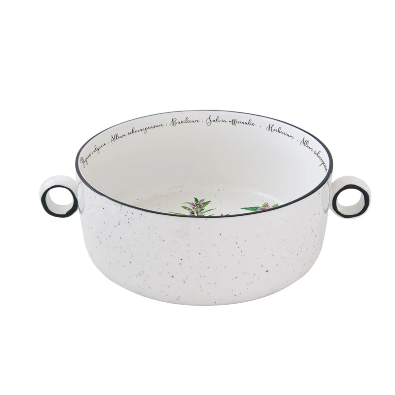 Easy Life/Nuova R2S, porcelanowa miseczka z uszkami, 20cm - HERBARIUM