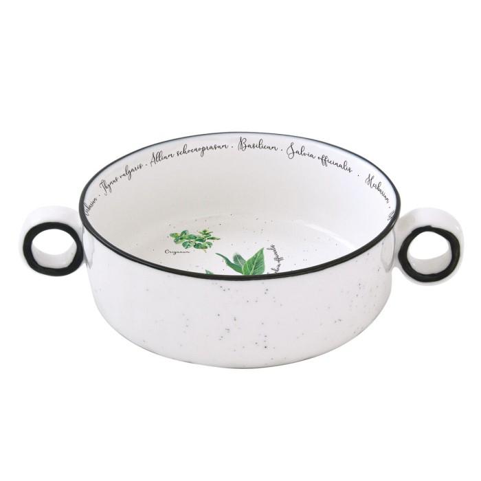 Easy Life/Nuova R2S, porcelanowa miseczka z uszkami, 16cm - HERBARIUM