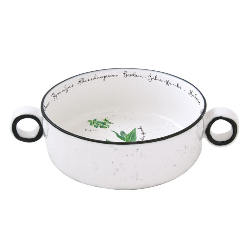 Easy Life/Nuova R2S, porcelanowa miseczka z uszkami, 16cm - HERBARIUM