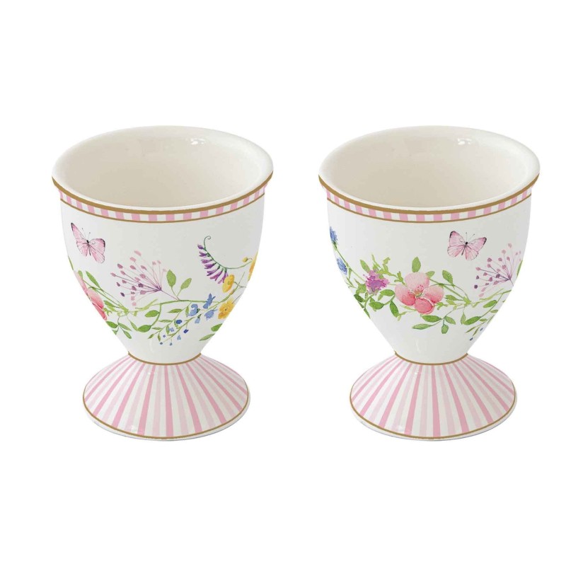 Easy Life/Nuova R2S, porcelanowy komplet do jajek - EASTER/WIELKANOC, kpl/2 szt