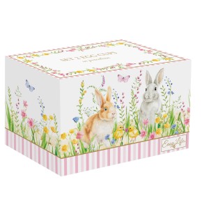 Easy Life/Nuova R2S, porcelanowy komplet do jajek - EASTER/WIELKANOC, kpl/2 szt