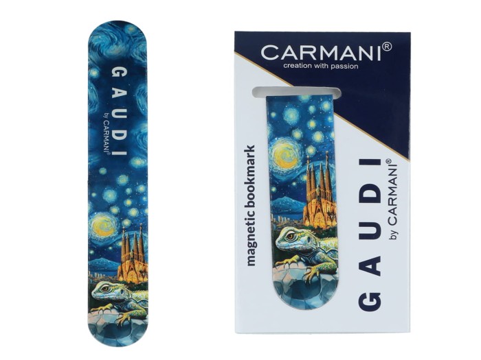 Carmani, płaska zakładka magnetyczna ok. 10cm - GAUDI