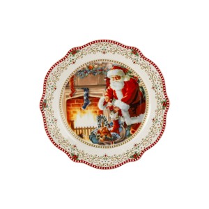 Magnoble, talerze deserowe 19cm - MIKOŁAJ (4szt./kpl)