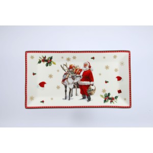 Magnoble, porcelana paterka 25x12cm