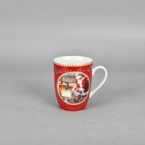 Magnoble, 2x porcelanowy kubek 360ml - MIKOŁAJ