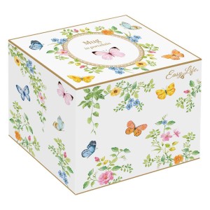 Easy Life/Nuova R2S, porcelanowy kubek 350ml - DANCING BUTTERFLIES