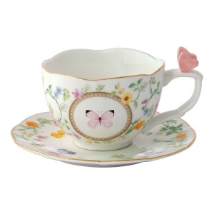 Easy Life/Nuova R2S, porcelanowa filiżanka 240ml - DANCING BUTTERFLIES