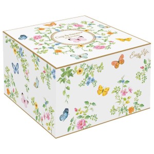 Easy Life/Nuova R2S, porcelanowa filiżanka 240ml - DANCING BUTTERFLIES