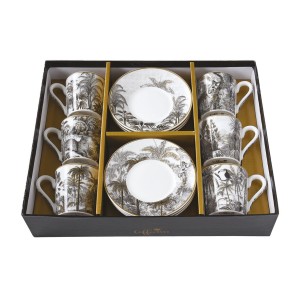 Easy Life/Nuova R2S, 6x filiżanka-espresso 100ml ze spodeczkiem