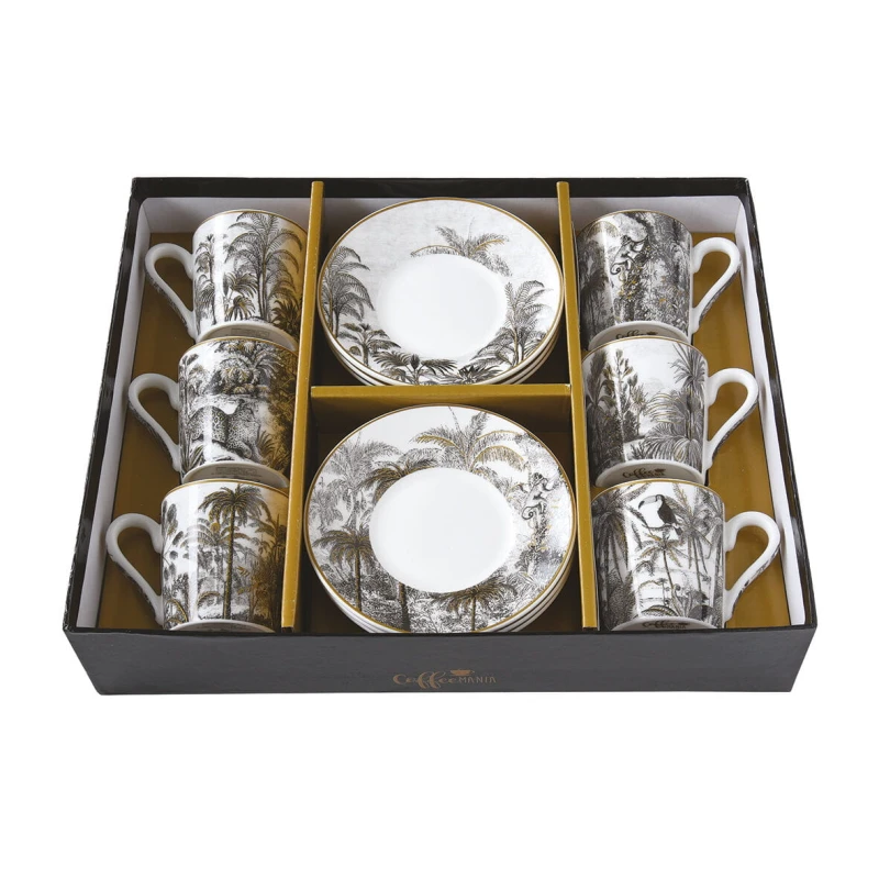 Easy Life/Nuova R2S, 6x filiżanka-espresso 100ml ze spodeczkiem