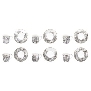 Easy Life/Nuova R2S, 6x filiżanka-espresso 100ml ze spodeczkiem