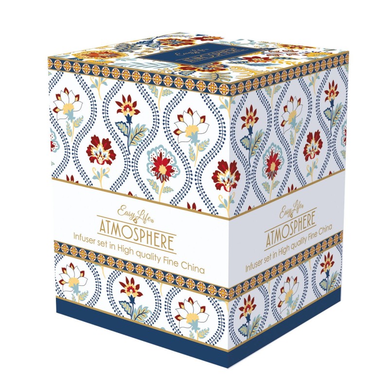 Easy Life/Nuova R2S, kubek 350ml z zaparzaczem-sitkiem i przykrywką