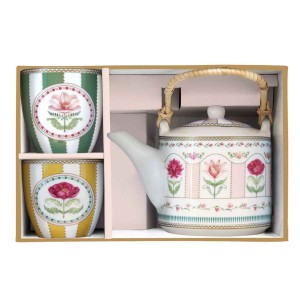 Easy Life/Nuova R2S, czajnik z zap.-sitkiem 600ml + 2x czarka 160ml