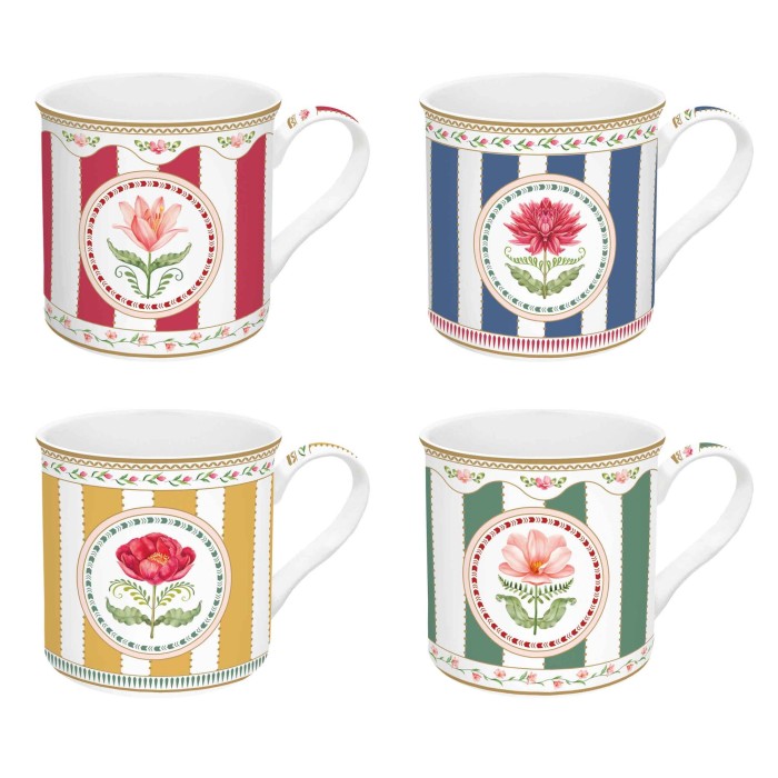 Easy Life/Nuova R2S, 4x porcelanowy kubek 300ml