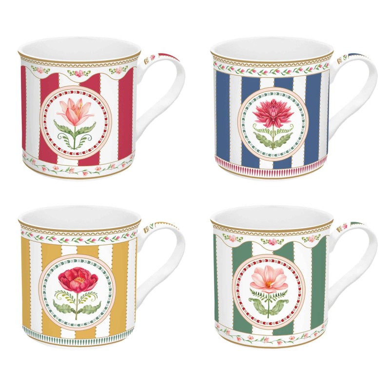 Easy Life/Nuova R2S, 4x porcelanowy kubek 300ml