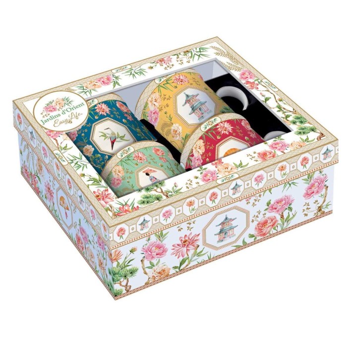 Easy Life/Nuova R2S, zestaw 4szt. kubków z porcelany 300ml