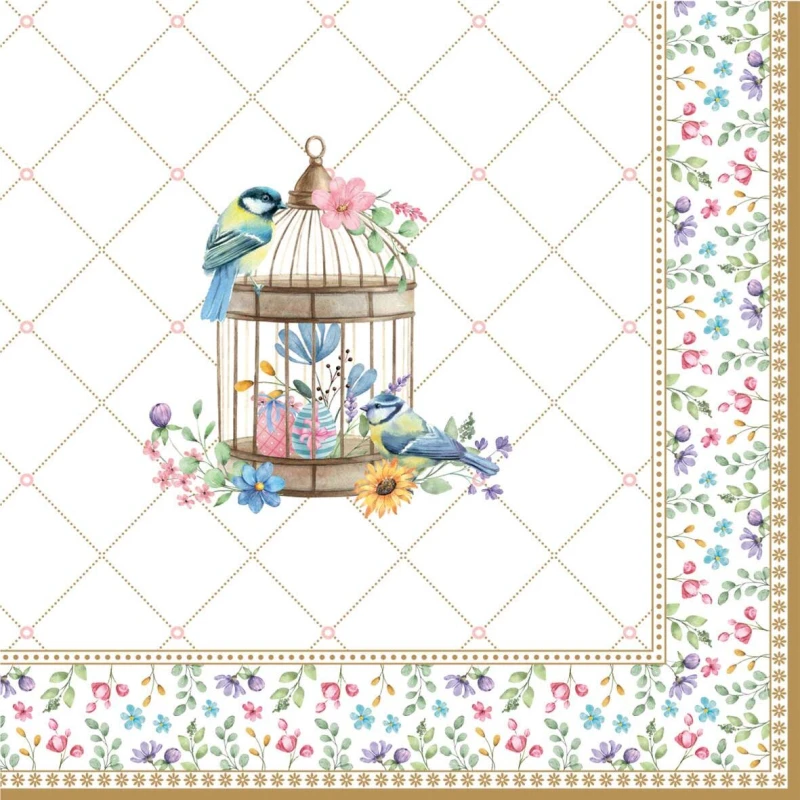 Easy Life/Nuova R2S, papierowe serwetki deserowe 33x33cm (20szt./kpl)