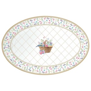 Easy Life/Nuova R2S, porcelanowy półmisek 35x23,5cm