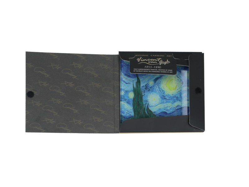 Carmani, szklana podkładka pod kubek - VAN GOGH/Gwiaździsta Noc