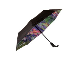 Carmani, parasol automat, składany -C. MONET/Lilie wodne (pod spodem)