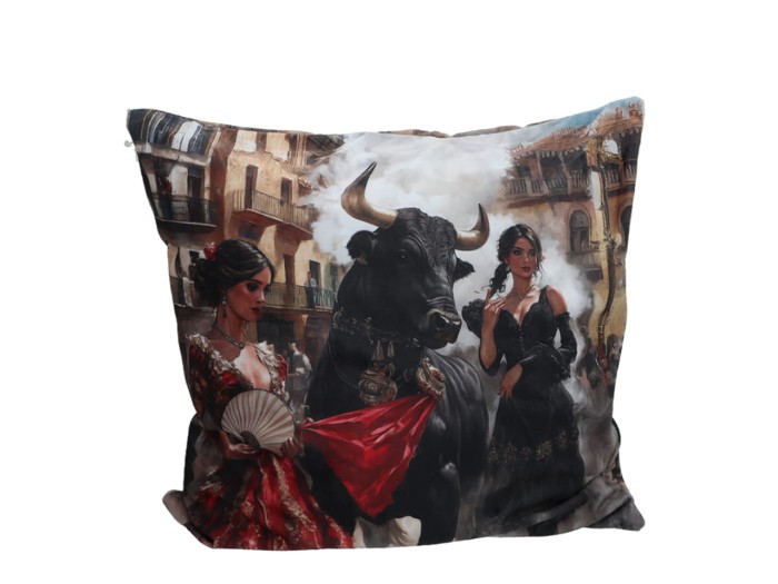 Carmani, poduszka z wypełnieniem z suwakiem - P. RODRIGUEZ/Corrida