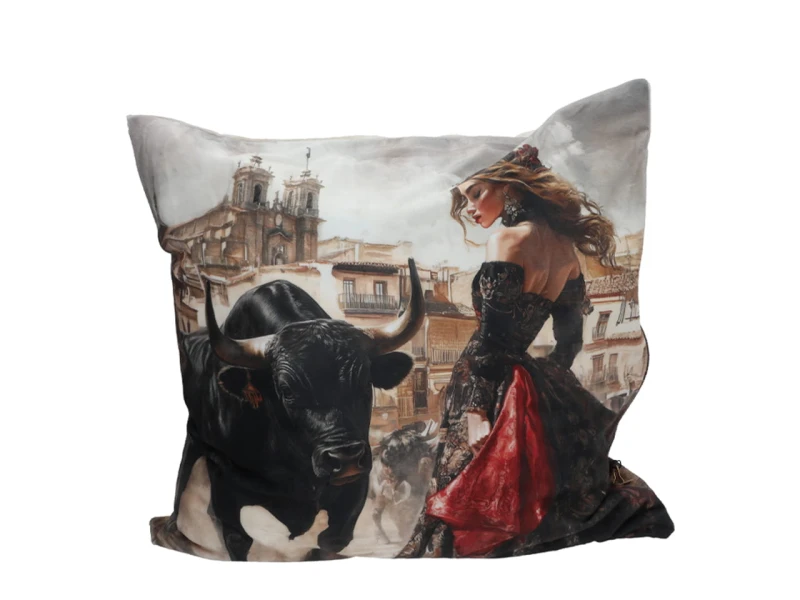 Carmani, poduszka z wypełnieniem z suwakiem - P. RODRIGUEZ/Corrida