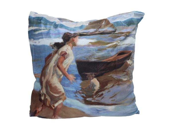 Carmani, poduszka z wypełnieniem i z suwakiem - motyw inspirowany malarstwem  J. SOROLLA