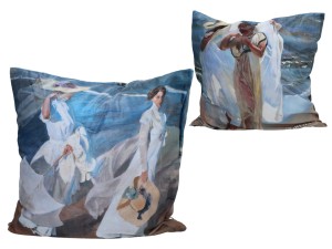 Carmani, poduszka z wypełnieniem i z suwakiem - motyw inspirowany malarstwem  J. SOROLLA