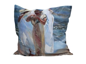 Carmani, poduszka z wypełnieniem i z suwakiem - motyw inspirowany malarstwem  J. SOROLLA