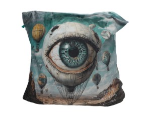 Carmani, poduszka z wypełnieniem i z suwakiem - motyw inspirowany malarstwem  SALVADORA DALI