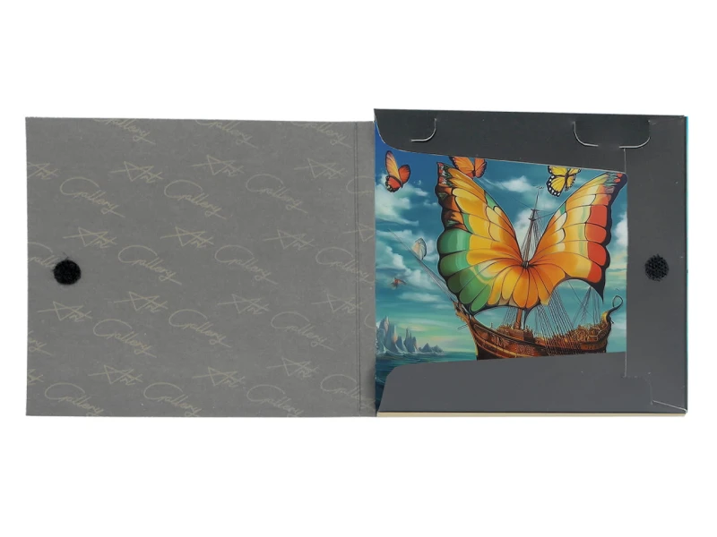 Carmani, szklana podkładka pod kubek inspirowana malarstwem S. DALI