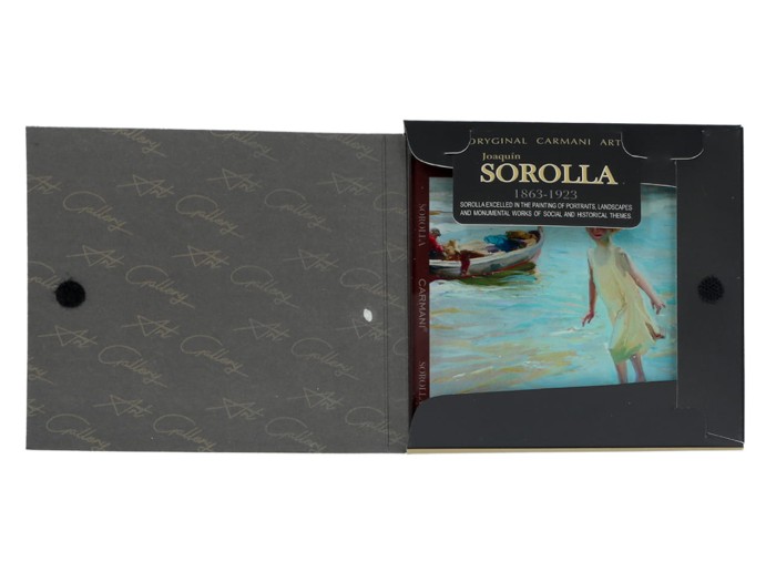 Carmani, szklana podkładka pod kubek - SOROLLA/Dziewczyna na plaży